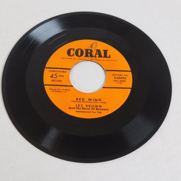 Over The Rainbow 1951 Les Brown 45 rpm 4 Record Set Coral Records Unbreakable - Picture 11 of 12